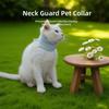 Breathable Dog Cats Recovery Collar Dog Cats Neck Brace Cover for Surgical Wound Protecting and Healing