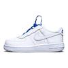 Nike Force 1 Toggle TD White Hyper Royal Baby Sneakers CU5289-100