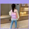 Adorable Cartoon Princess Nylon Backpack For Kids With Colorful Designs And Comforting Padding