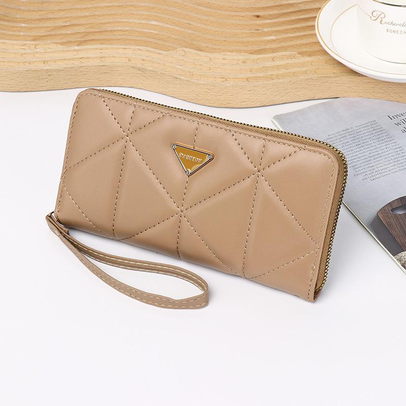 

Женские кошельки Свежий городской минималистичный длинный кошелек - Кошелек-клатч, Кошелек для монет и Держатель для карт 19X2.5X10 жёлтый