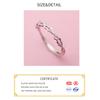 Xiaomi Vintage Branch Leaf BFCLUB  Silver Color Ring Opening Ring For Women Jewelry Gift Dropshipping