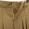 Mila Owen 2 Tack Tapered Pants Brown Women Used