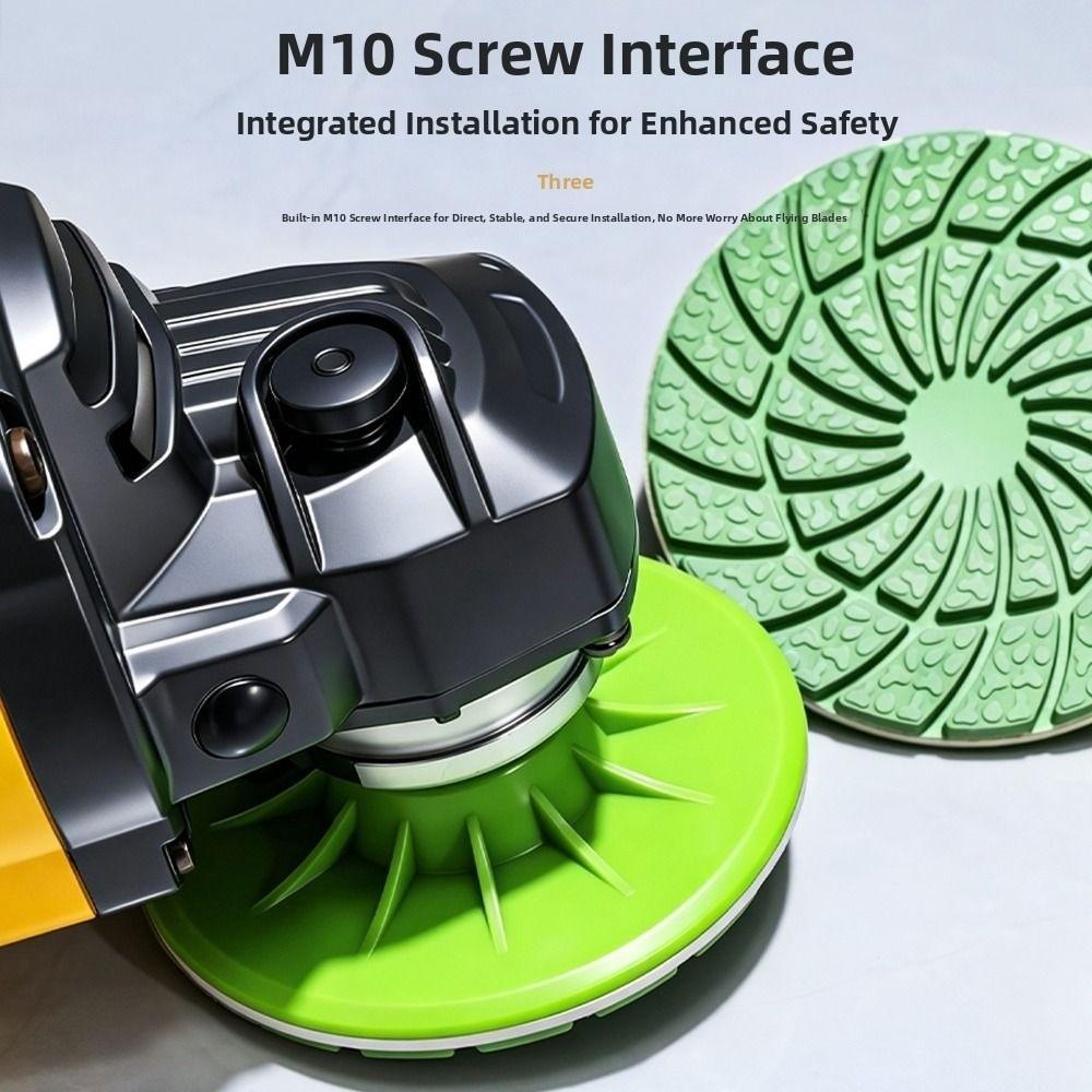 M10 Polishing Disc 80/100mm Sanding Disc Ceramic Tile Trimming Polishing Disc  Tile Edge Finishing