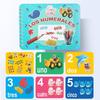 Cognitive Cards: Language, Letters, and Numbers Learning Book for Early Childhood Education