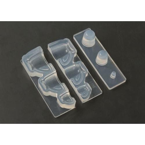 Kamejima Shoten Clay Jewelry Mold, Retro Coffee Cup, 3D Hobby Tool, 1168