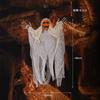 Halloween Horror Hanging Ghost Pendant Four-Color Belt Suction Cup Hanging Skull Gauze Ghost Day Party Atmosphere Layout