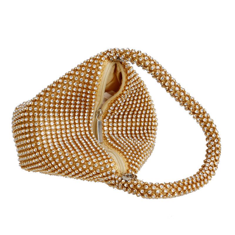 Evening Party Bag with Diamonds Ladies Banquet Rhinestone Bag Handbag