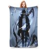 Solo S-ung Jin-woo Leveling Blanket Cover Anime Wool Throw Blanket Summer Air Conditioning Portable Soft Warm Bedspreads