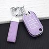 Tpu Car Key Case Cover For Peugeot 308 408 508 2008 3008 4008 5008 Key Shell Protector For Citroen C4 C3 C6 Cactus C8 Keychain