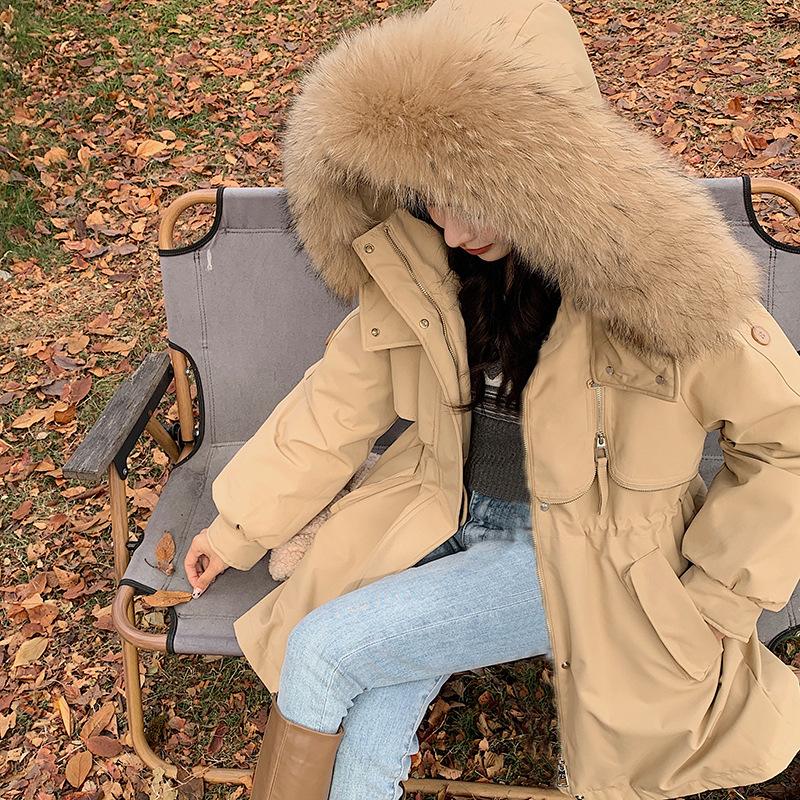 Autumn and Winter Plus Velvet Jacket Women's Loose Cotton Jacket Short Hooded Style Overcomes Casual Cotton Jacket