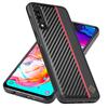 LC.IMEEKE Pentru Samsung Galaxy A50/A50s/A30s Husă Telefon Fibra de Carbon Îmbinare Piele+TPU+EVA Husă