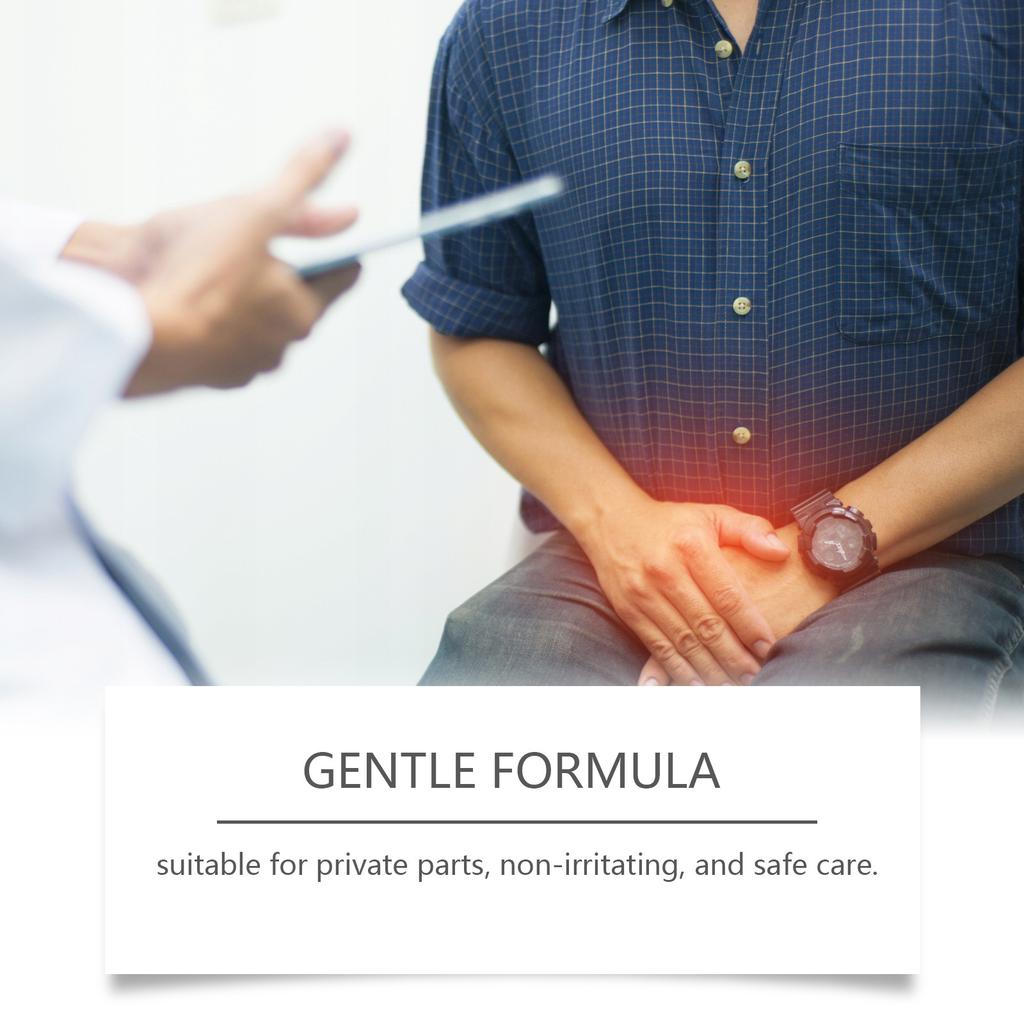 Men's Private Massage Care Cream Promotes Local Microcirculation, Revitalizes Skin Vitality, And Reduces Tightness.