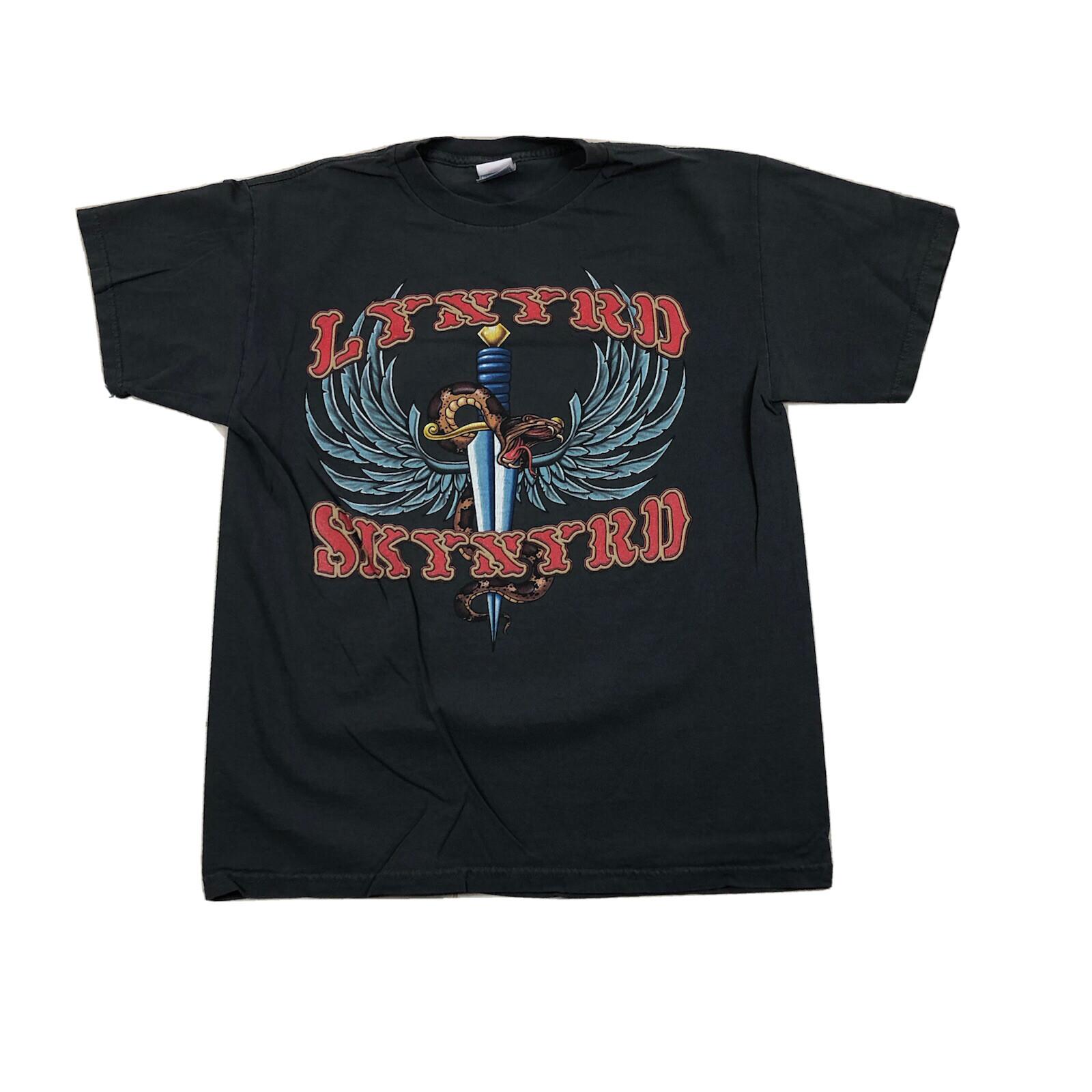 Lynyrd Skynyrd 2007 Tour Gray T-Shirt Mens Size Medium XXL