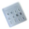 Practical Silicone Thick Sushi Accessories Mould Unique Epoxy Resin Jewelry Making Molds for Crafting Enthusiasts