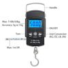 With Measuring Tape Ruler Digital Electronic Scale LCD Fishing Hanging Hook Scale Tool