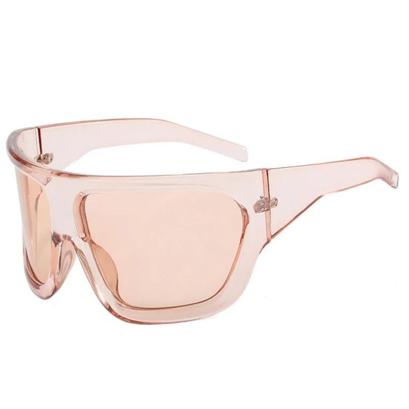 Extra Large Cycling Goggles Sunglasses UV400 Protection Street Fashion Punk Outdoor Hip-Hop Women Sunglasses