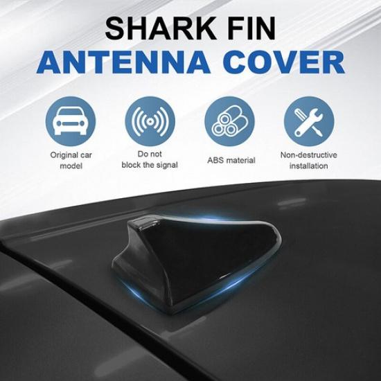 Gloss Black For Kia Optima 2013 -16 Fin Antenna Cover Signal Radio AM/FM Aerial