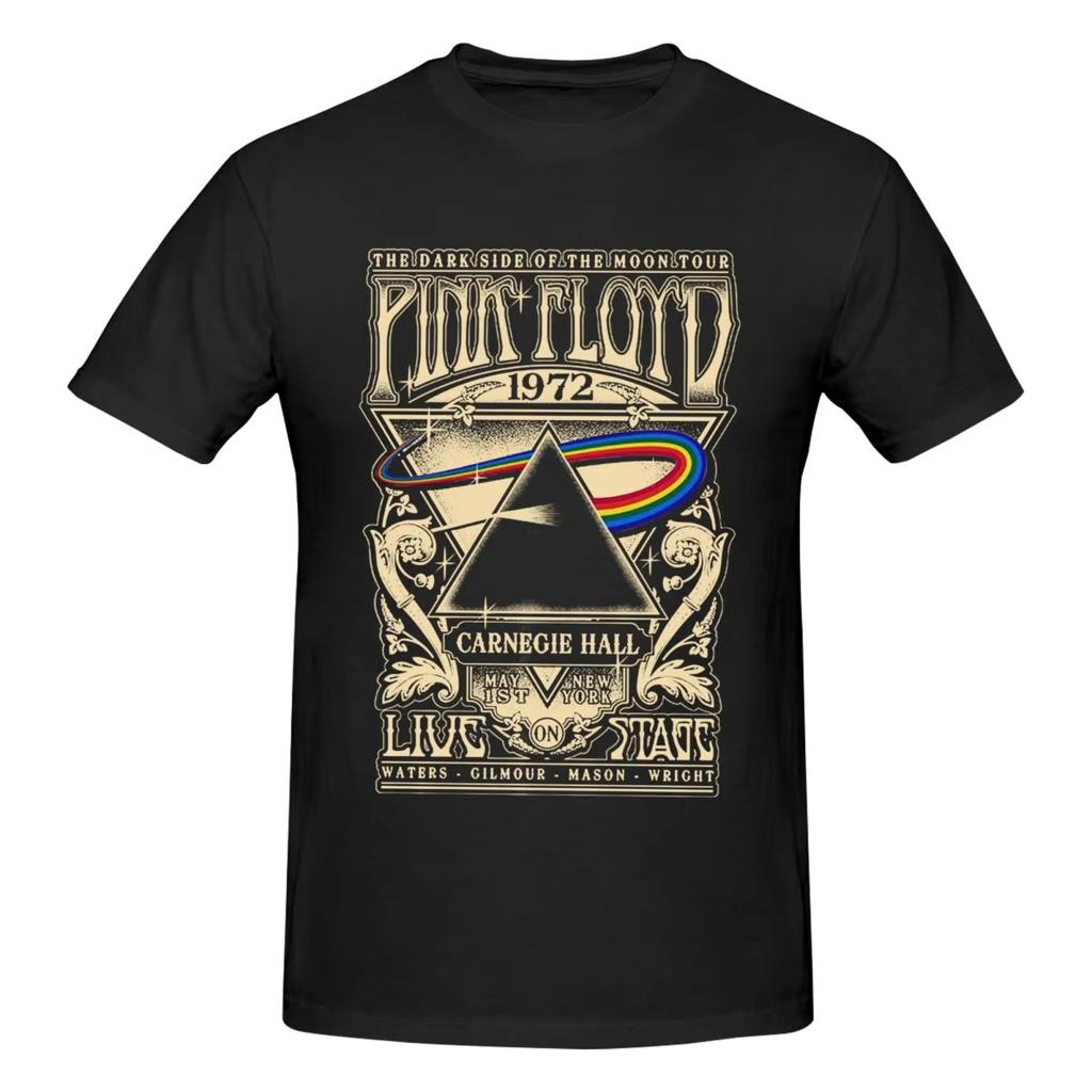 Grunge Vintage Pink Floyd T Shirts Graphic Y2K Anime Crewneck T Shirt for Men Women Clothing