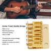 6 String Guitar Saddle Bridge Gold/Black/Silver Electric Guitar Parts  Electric Guitar
