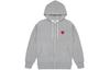 Moletom CDG Play Masculino com Capuz Cardigan Moderado AZ-T250-051-1