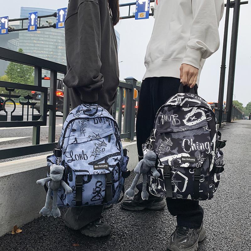 Zaino Unisex alla Moda ad Alta Capacità Per Studenti alla Moda per Uso Outdoor e Viaggio