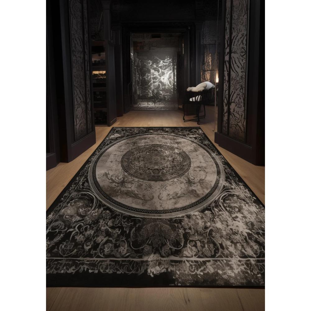 Persian Retro Living Room Decoration Carpet Luxury BOHO Home Decor Bedroom Rug Comfortable Fluffy Washable Floor Mat Non-slip