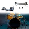 Universal Drum Mounting Clamp with Quick and Easy Assembly Drum Equipment Stand for Easy Installation and Portability