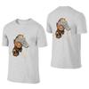 King Of Popsoft Reversible Tshirt Distressed Retro Sun Protection Tees