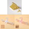 Anna Princess Dress Hangers Set With Pearl Accents For Childs Wardrobe Storage