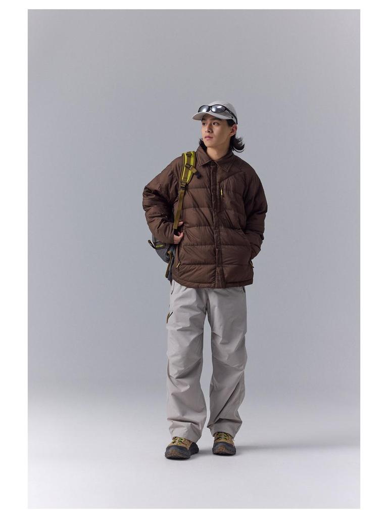 Winter Clearance: Unisex Lightweight Down Jacket with Detachable Sleeves (Y5272)