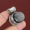 Silver Sheen Obsidian Pendant Genuine Gemstone Pendant Very Pretty Vintage Jewelry 925 Sterling Silver Pendant Handmade Pendant Gift For Her