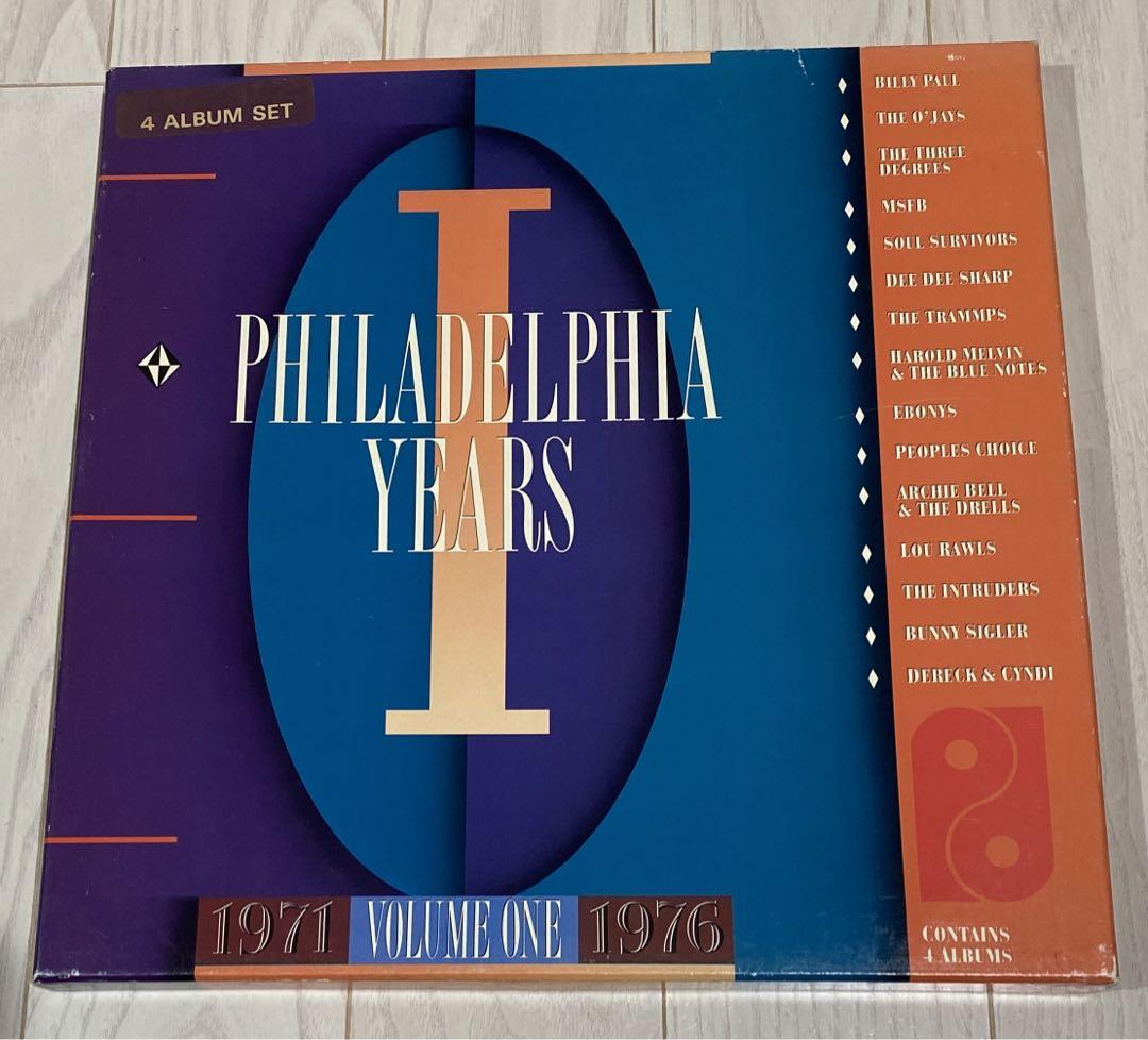 

[USED] 4-disc record set / Philadelphia Soul / Gamble & Huff / Tatsuro Yamashita /