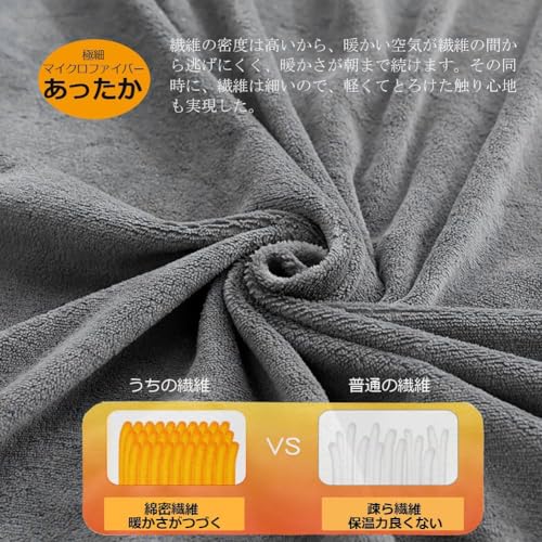 Hikari No Watanabe Bed Pad, Family Size, Winter Warmth, Ultra-Fine Microfiber, Heat-Generating, Moisture-Absorbing, 1.5x Fill, Extra Warm, Fluffy, Rei