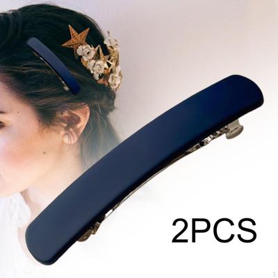 2 Pieces Hair Barrettes for Women, Lady Spring French Clips,