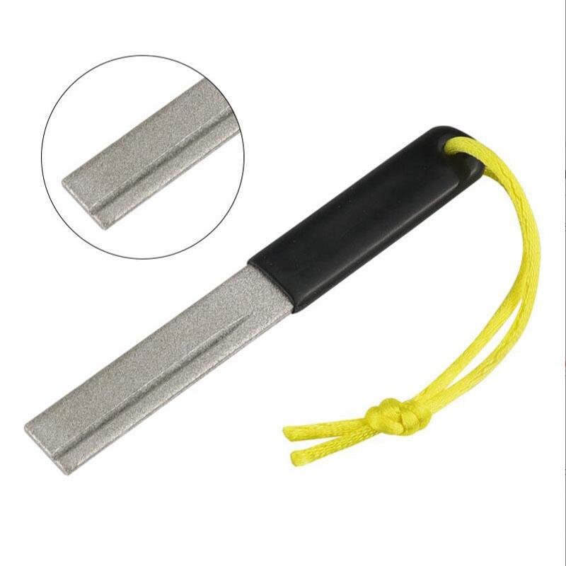 

Портативна алмазна точилка для рибальських гачків, алмазна точилка для ножів, інструменти для заточування, гачок, точильний камінь, брелок для рибальських аксесуарів для активного відпочинку A