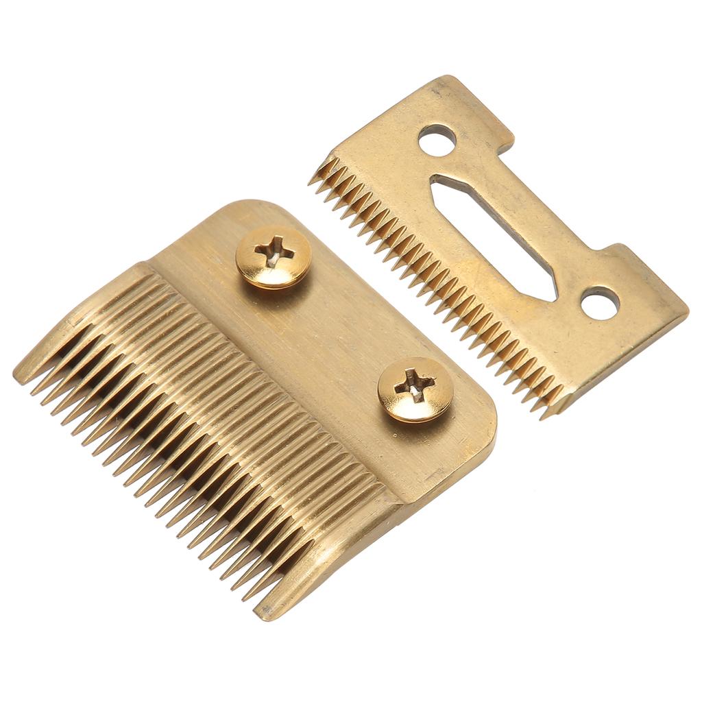 Hair Trimmer Replacement Blades Stainless Steel 2 Holes Clipper Blades for WAHL 8504