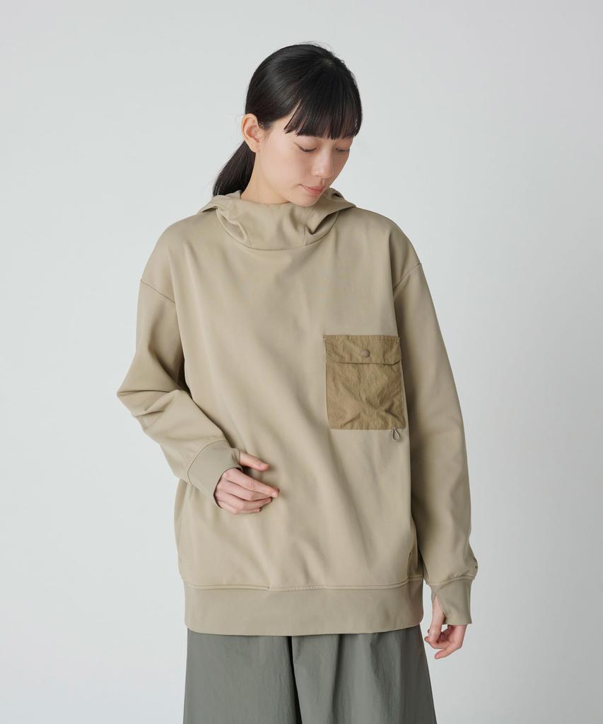 Snow Peak Insect Shield Hoodie size Festival Camping Outdoor MBEIGESW-25SU006
