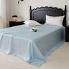 Solid Colour Style Tencel Bedding Set For Adults Kids One Piece Flat Sheet Colorful King Queen Full Size