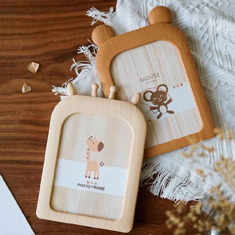 Fotorahmen 7 Zoll Cartoon Bilderrahmen Babyzimmer Kindergarten Tisch Wanddeko