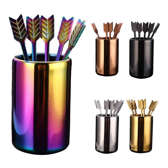 1 Set Stirring Rods Anti-rust Washable Stable Sturdy Stainless Steel Mixing