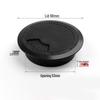 Round Desktop Cable Organizer & Decoration Ring – Cable Hole Cover & Wiring Outlet Seal