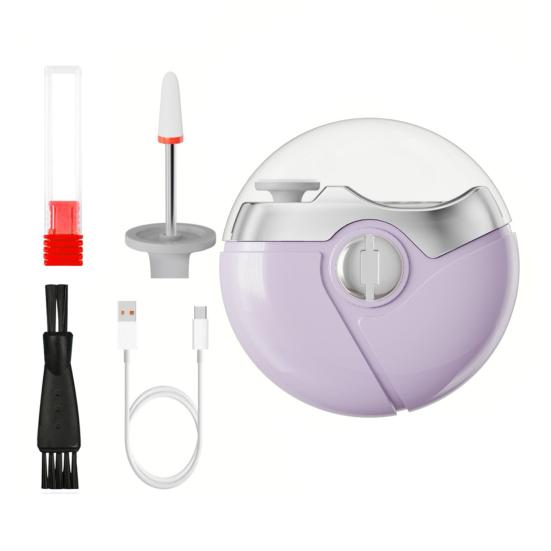 Elektryczne obcinaczki do paznokci 3 w 1 2 regulowane prędkości Dzieci Dorośli Seniorzy Automatyczny trymer do paznokci Dziecięcy pilnik do szlifowania paznokci Obcinacz do paznokci u rąk Polerka