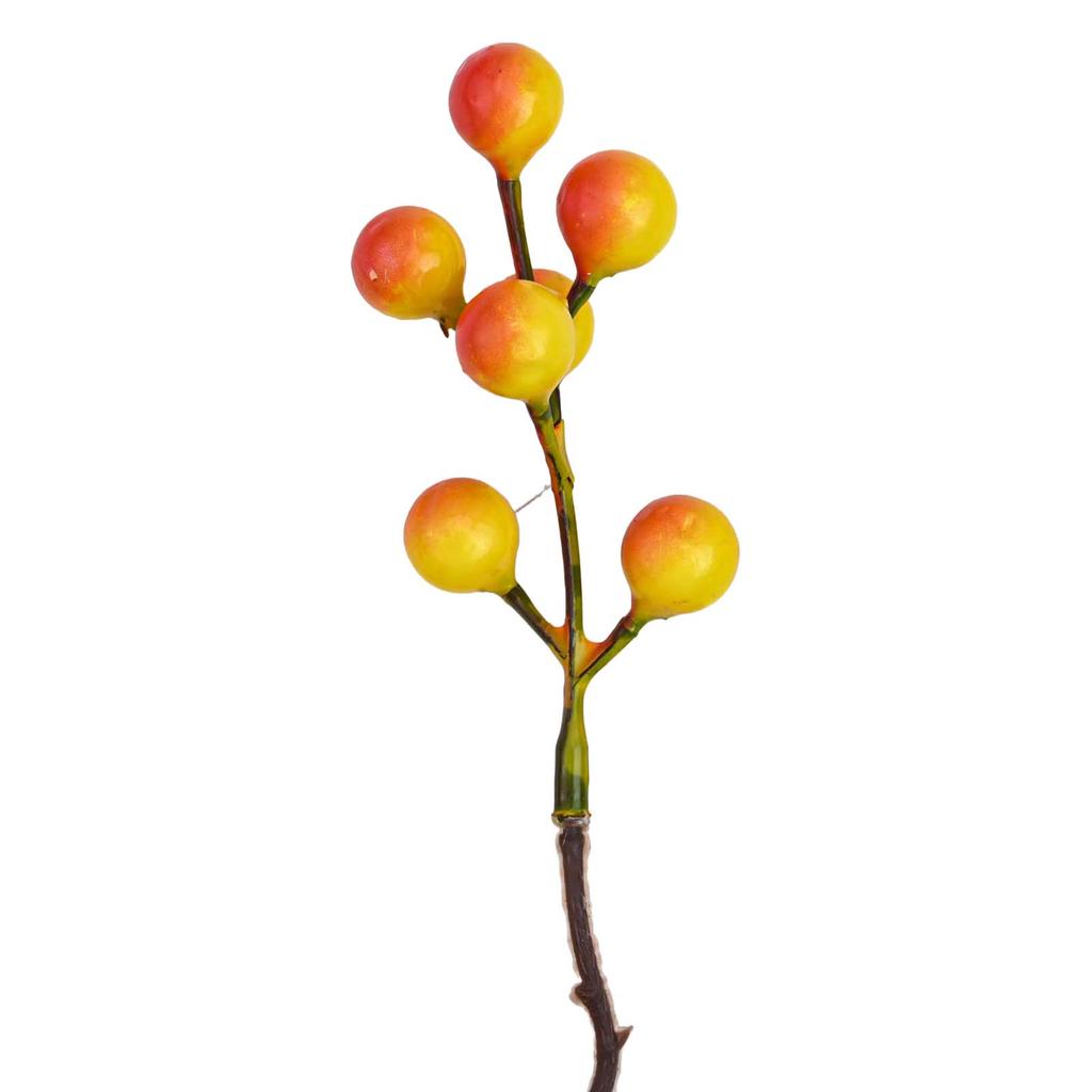 Vibrant Red Berry Garland 6FT Artificial Vine for Christmas Parties and Crafts