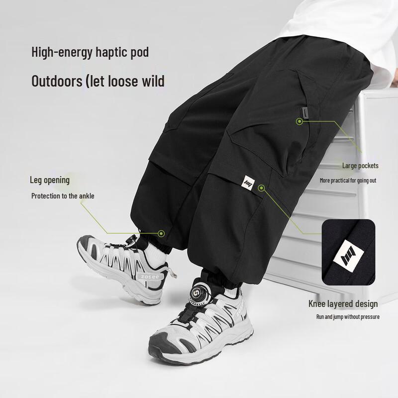 Zuoxi Boys' Outdoor Cargo Pants