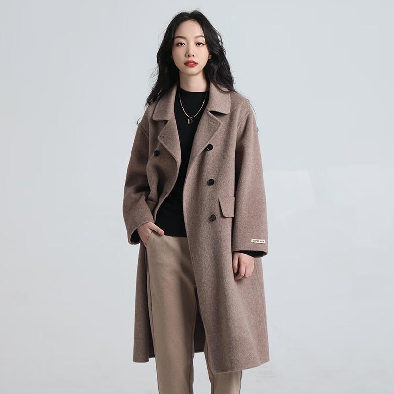 Women's 100% Wool Hooded Duffle Coat