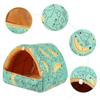 Colorful Comfortable Winter Rabbit Squirrel Small Animal Sleeping Bed Warm Mat Guinea Pig Nest Hamster House