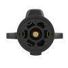 7 Way To 5 Way Flat Blade Trailer Towbar Towing Socket Plug Adapter Connector 12V US Plug