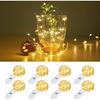 Lighting EVER Fairy Lights Battery Operated 20 LED Mini String Lights, Small Pixie Lights for Mason Jars, Crafts, DIY Wedding Party Centerpieces,