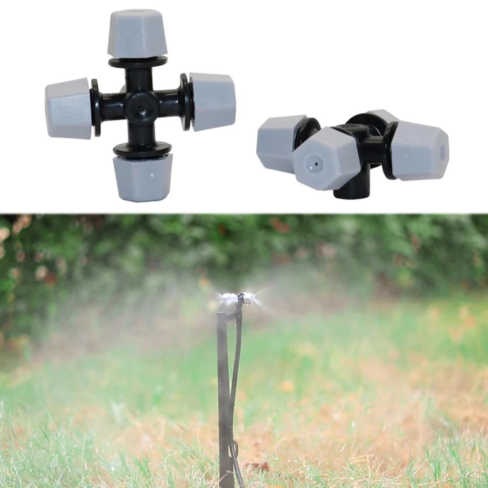 

20 шт., распылительная насадка, спринклер, садовый увлажнитель для теплицы, удаление пыли, охлаждающий туман, распылители, распылительные насадки для орошения