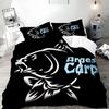 Duvet Cover Pillowcase Nash Fishing logo Bedding Set Adult Boy Girl Home Textile Children Gift Single Double Large Size